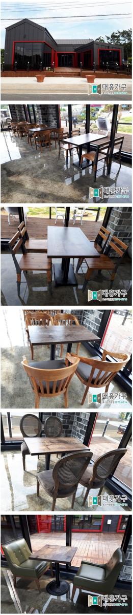 카페 뜰 사천 납품 현장 사진 2