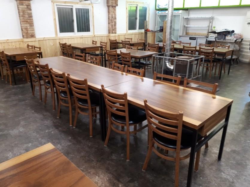 숯불 닭갈비집 납품 현장 사진 2
