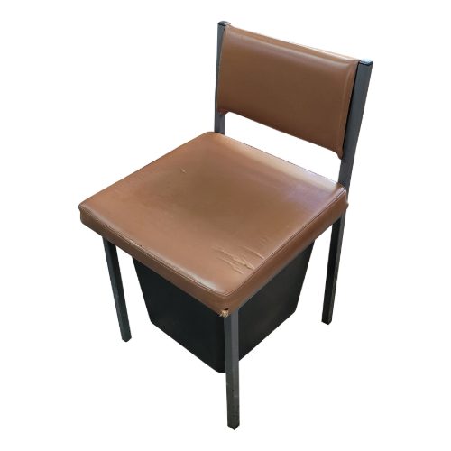 중고 철제 수납의자 · JMC-158 상품 사진