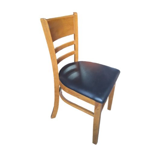 중고 목재의자 · JWC-127 상품 사진