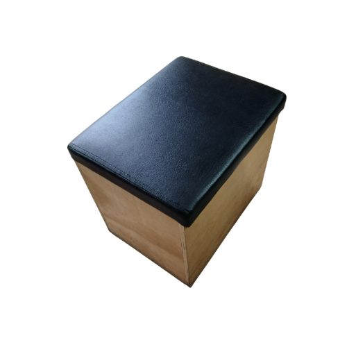 중고 1인용 목재 수납의자 | 고깃집 · 식당용 상품 사진
