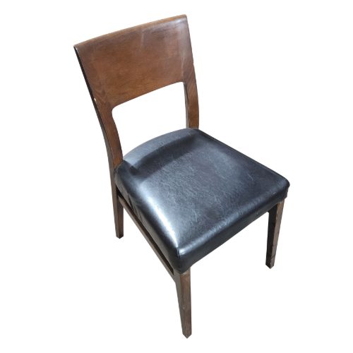 중고 목재의자 · JWC-025 상품 사진