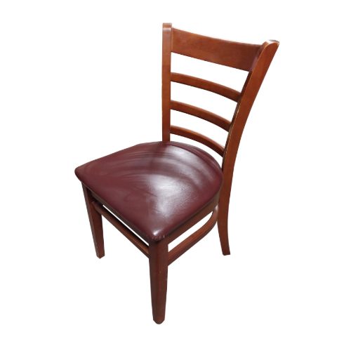 중고 목재의자 · JWC-053 상품 사진